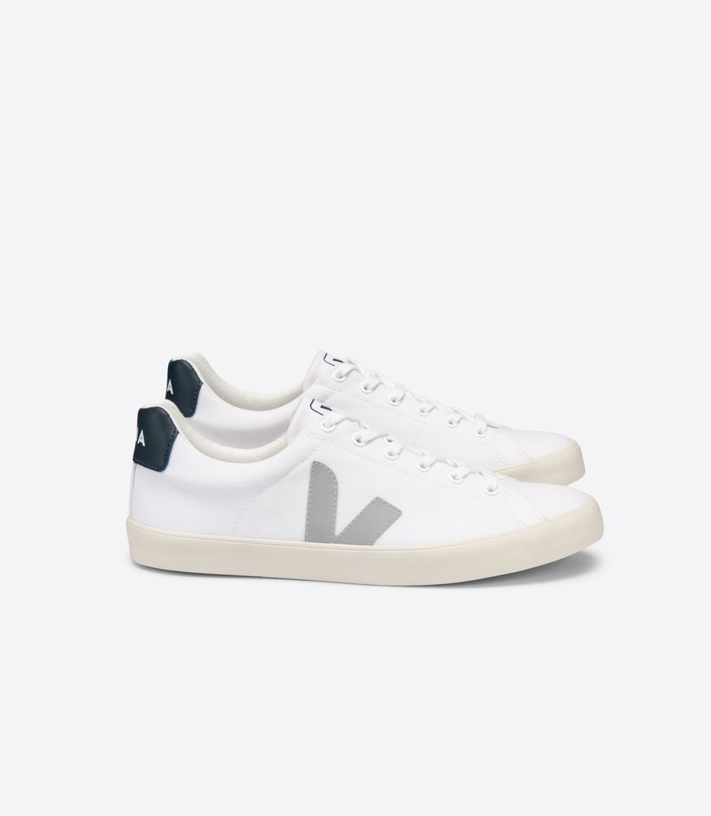 Veja Sneakers Dam - Esplar Se Canvas - Vita - 604539-SHV